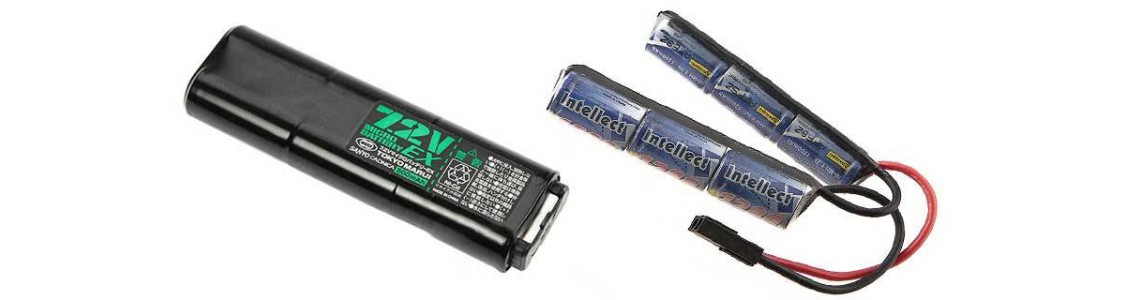 7,2 Volt Batteries