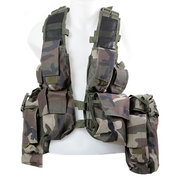 Swiss Arms Cargo Tactical Vest (Woodland)