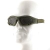 Metal Mesh Goggle Glasses - Olive Drab