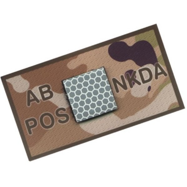 King Arms NKDA Blood Type Patch - AB