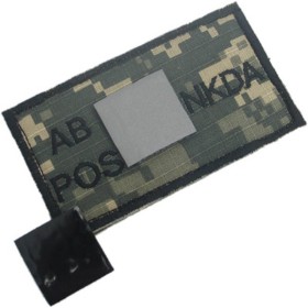 King Arms NDKA Blood Type Patch - ACU - AB