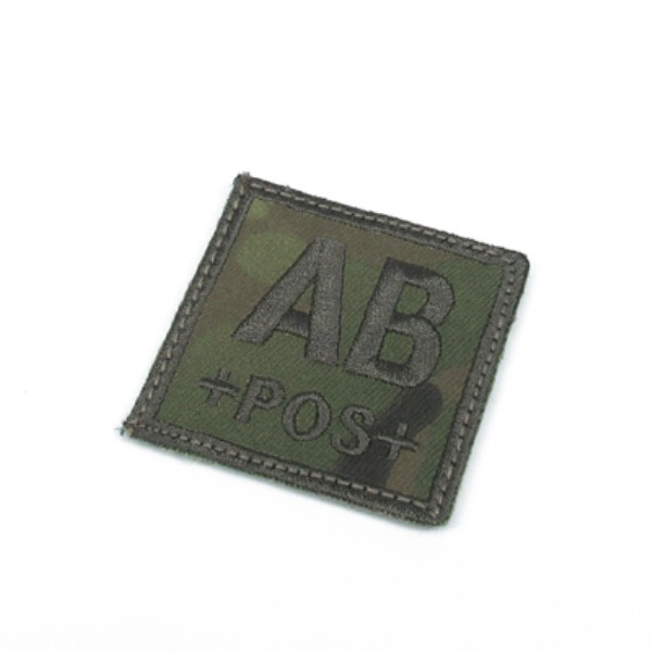 King Arms Cube Blood Type Patch - MC - AB