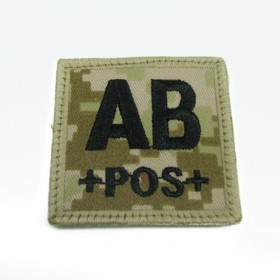 King Arms Cube Blood Type Patch - MD - AB