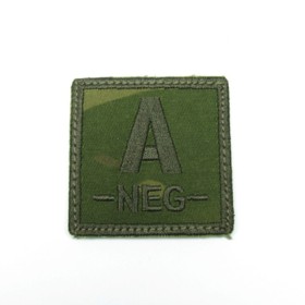 King Arms Cube Blood Type Patch - MC - A-