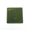 King Arms Cube Blood Type Patch - MC - A-