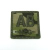 King Arms Cube Blood Type Patch - MC - AB-