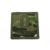 King Arms Cube Blood Type Patch - MC - O-