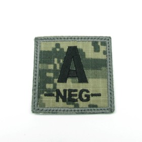 King Arms Cube Blood Type Patch - ACU - A-