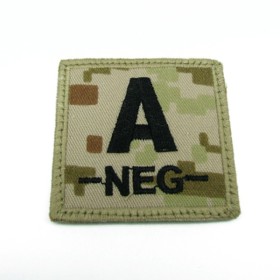 King Arms Cube Blood Type Patch - MD - A-