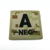 King Arms Cube Blood Type Patch - MD - A-