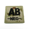 King Arms Cube Blood Type Patch - MD - AB-