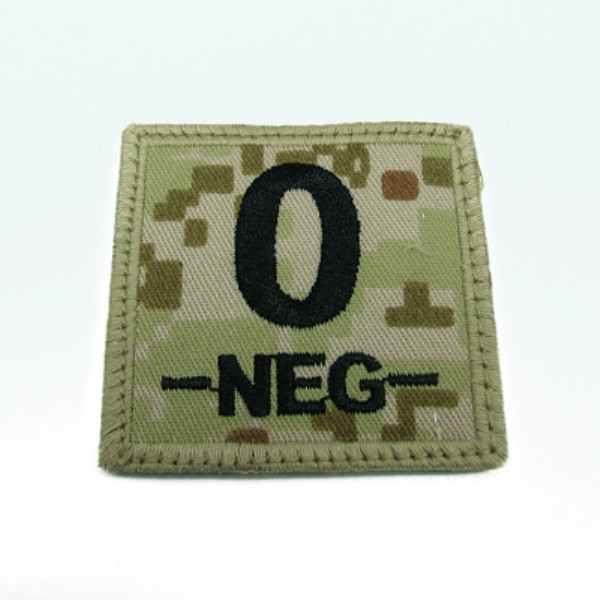 King Arms Cube Blood Type Patch - MD - O-