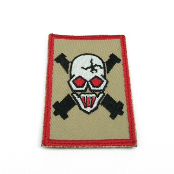King Arms Devgru Gold Shooter Team Embroidery Patch - TAN