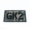 King Arms Seal Team GK2 Callsign Embroidery Patch - ACU