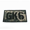 King Arms Seal Team GK6 Callsign Embroidery Patch - ACU
