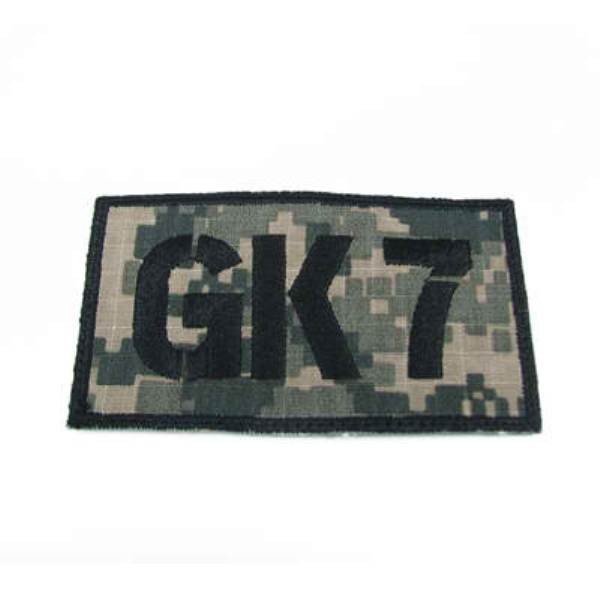 King Arms Seal Team GK7 Callsign Embroidery Patch - ACU