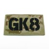 King Arms Seal Team GK8 Callsign Embroidery Patch - MD