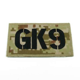 King Arms Seal Team GK9 Callsign Embroidery Patch - MD