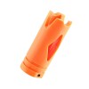 AIP Orange Plastic Flash Hider for 14mm Barrel Thread
