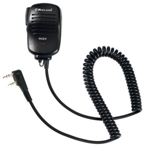 Midland MA 22-LK Speaker Mike (LK-Type Plug, 2 Pin)