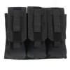 Molle Fast Access Triple Magazine Pouch - Black
