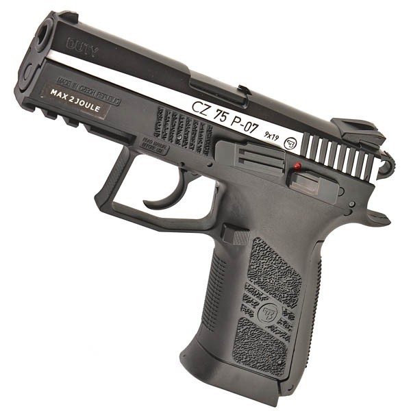 CZ 75 P-07 Duty 4,5mm Blowback Silver - Full Metal