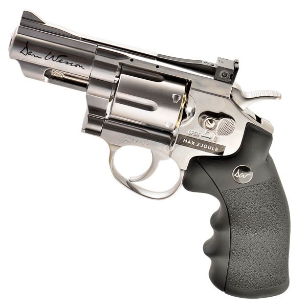 Dan Wesson 2,5 Inch 4,5mm Revolver Silver - Full Metal