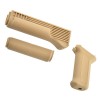 King Arms AK74M Handguard & Grip - TAN
