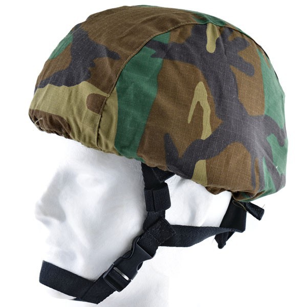 MICH / ACH Helmet Cover - Woodland