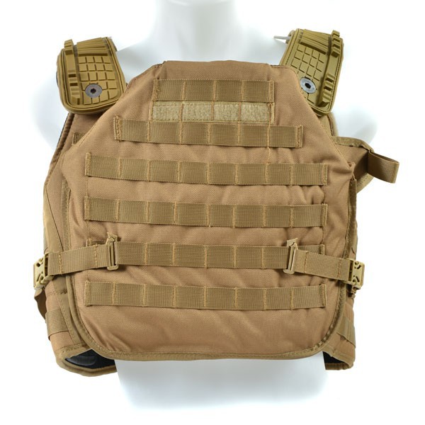 Tactical Chasis Armor Carrier - Coyote Brown