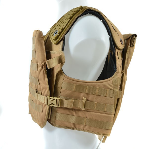 Tactical Chasis Armor Carrier - Coyote Brown