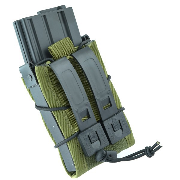TACO Modular Single Rifle Magazine Pouch - OD