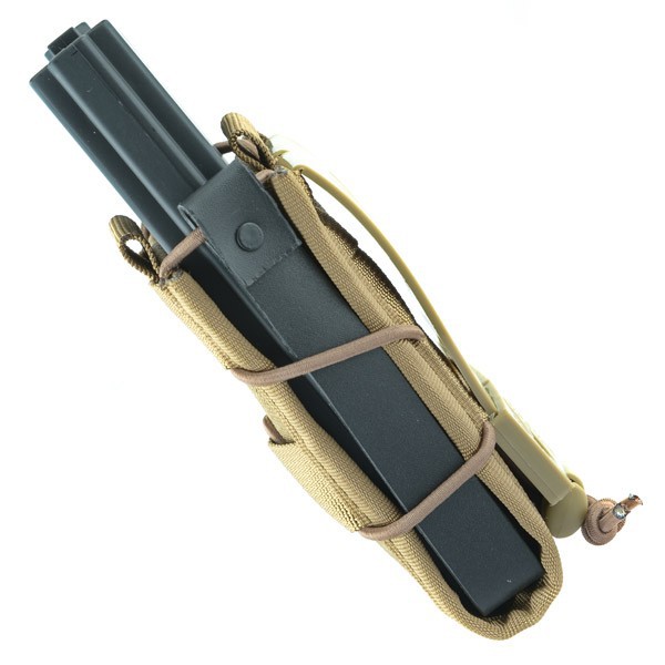 TACO Modular Single Rifle Magazine Pouch - Coyote Brown
