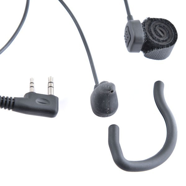 Ear Bone Microphone w/ Waterproof PTT - Kenwood
