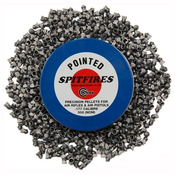 SMK Pellets .177 (4,5mm) Spitfire Pointed 500 pcs
