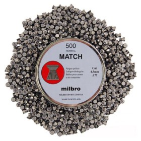 Milbro Pellets .177 (4,5mm) Match 500 pcs