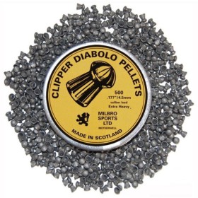 Milbro Pellets .177 (4,5mm) Clipper Diabolo 500 pcs