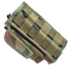 King Arms MPS RC-148 Radio Pouch - Woodland