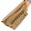 Shotgun Ammo Pouch Cheek Pad - Coyote Brown