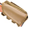 Shotgun Ammo Pouch Cheek Pad - Coyote Brown