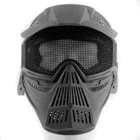 Tactical Mask with Net - Black