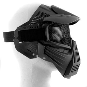 Tactical Mask with Net - Black