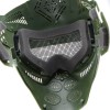 Tactical Mask with Net - Olive Drab