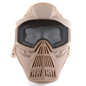 Tactical Mask with Net - Tan