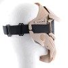 Tactical Mask with Net - Tan