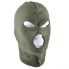 Balaclava Cotton Three Hole - Olive Drab