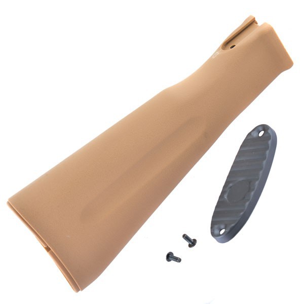 King Arms AK74M Stock - TAN