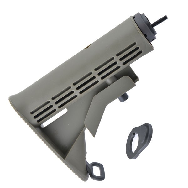 King Arms 6 Position Stock with Pipe - OD