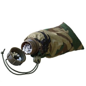 Folding BB Bag 4500 Rds - Woodland