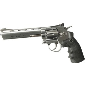 Dan Wesson 6 Inch 4,5mm Revolver Silver - Full Metal